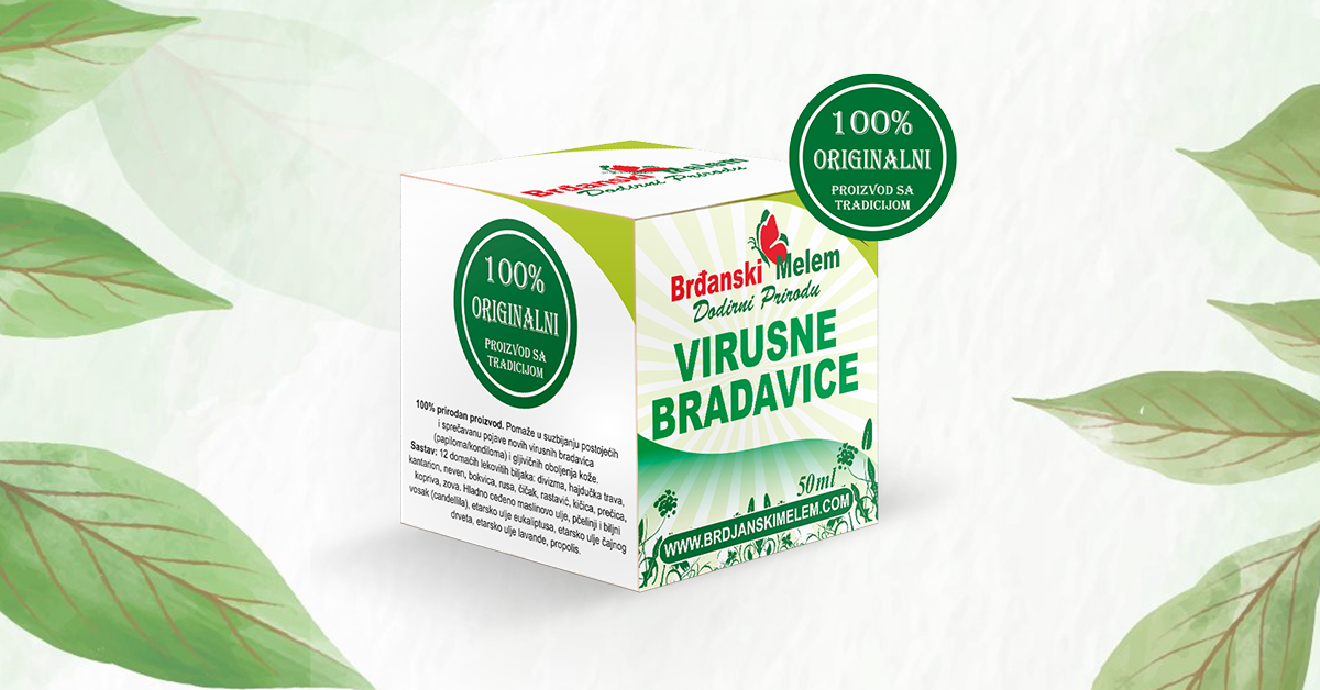Prirodni melem za bradavice, hemoroide i probleme kože - Brđanski melem